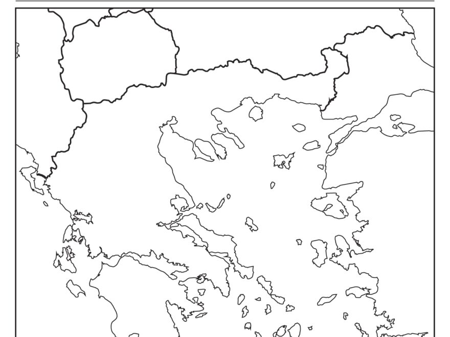 14 Blank Map Of Greece Worksheet Free PDF At Worksheeto