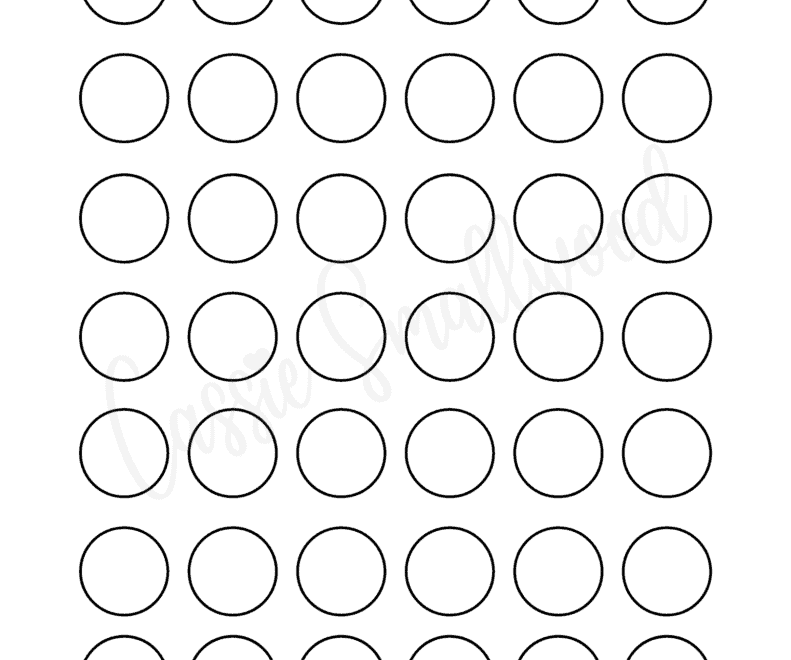 17 Sizes Of Printable Circle Templates Cassie Smallwood