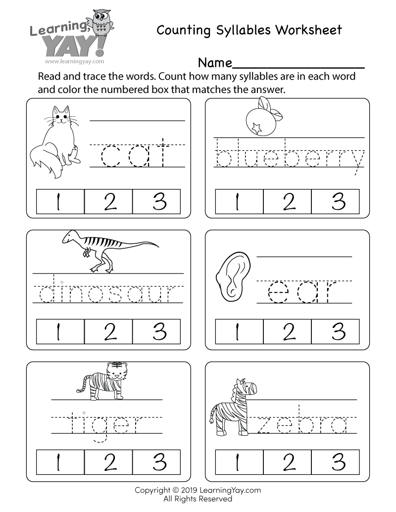 First Grade Worksheets Printable Blank