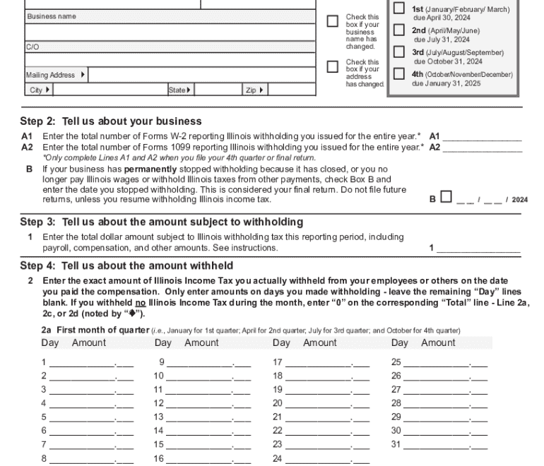 2024 Form IL DoR IL 941 Fill Online Printable Fillable Blank PdfFiller