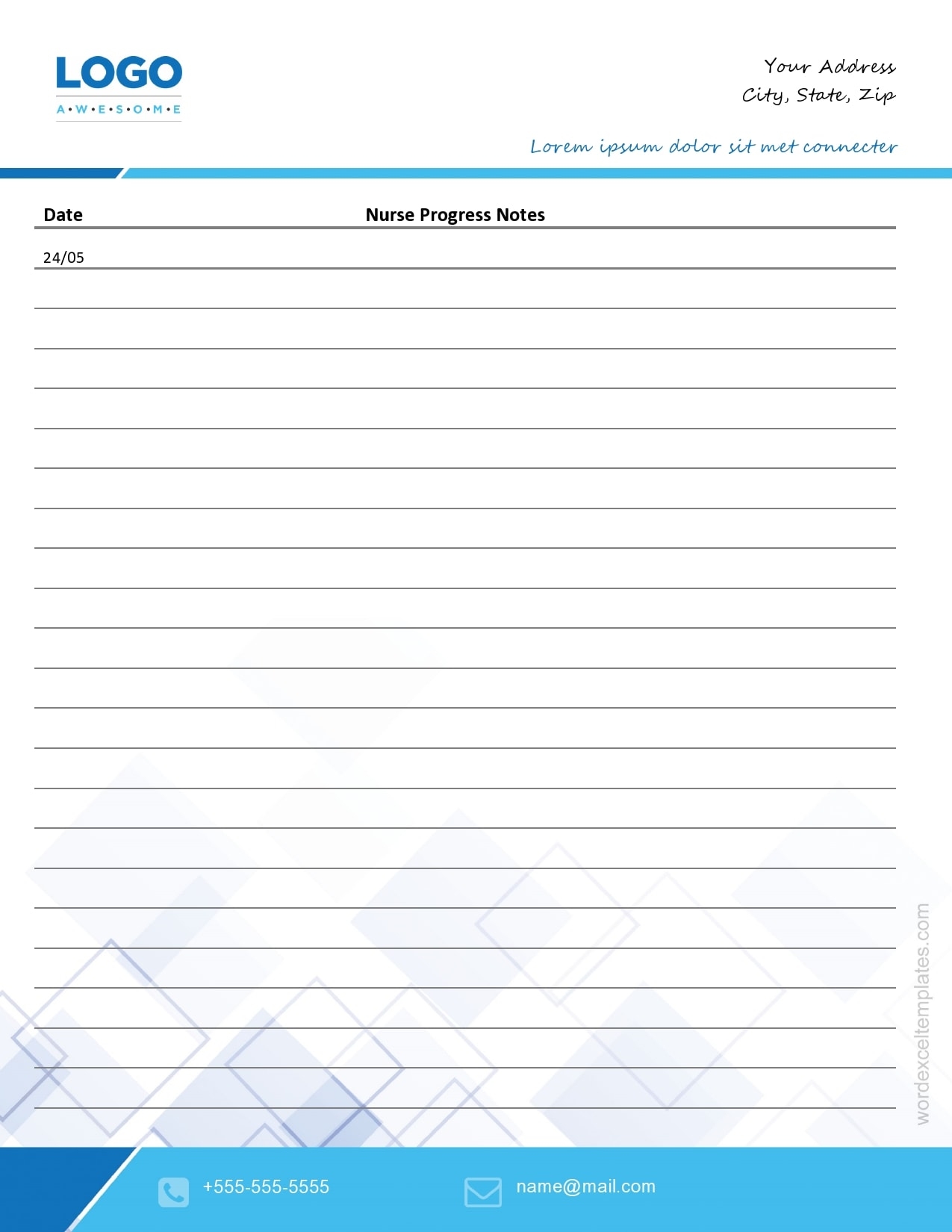30 Useful Nursing Note Samples Templates TemplateArchive