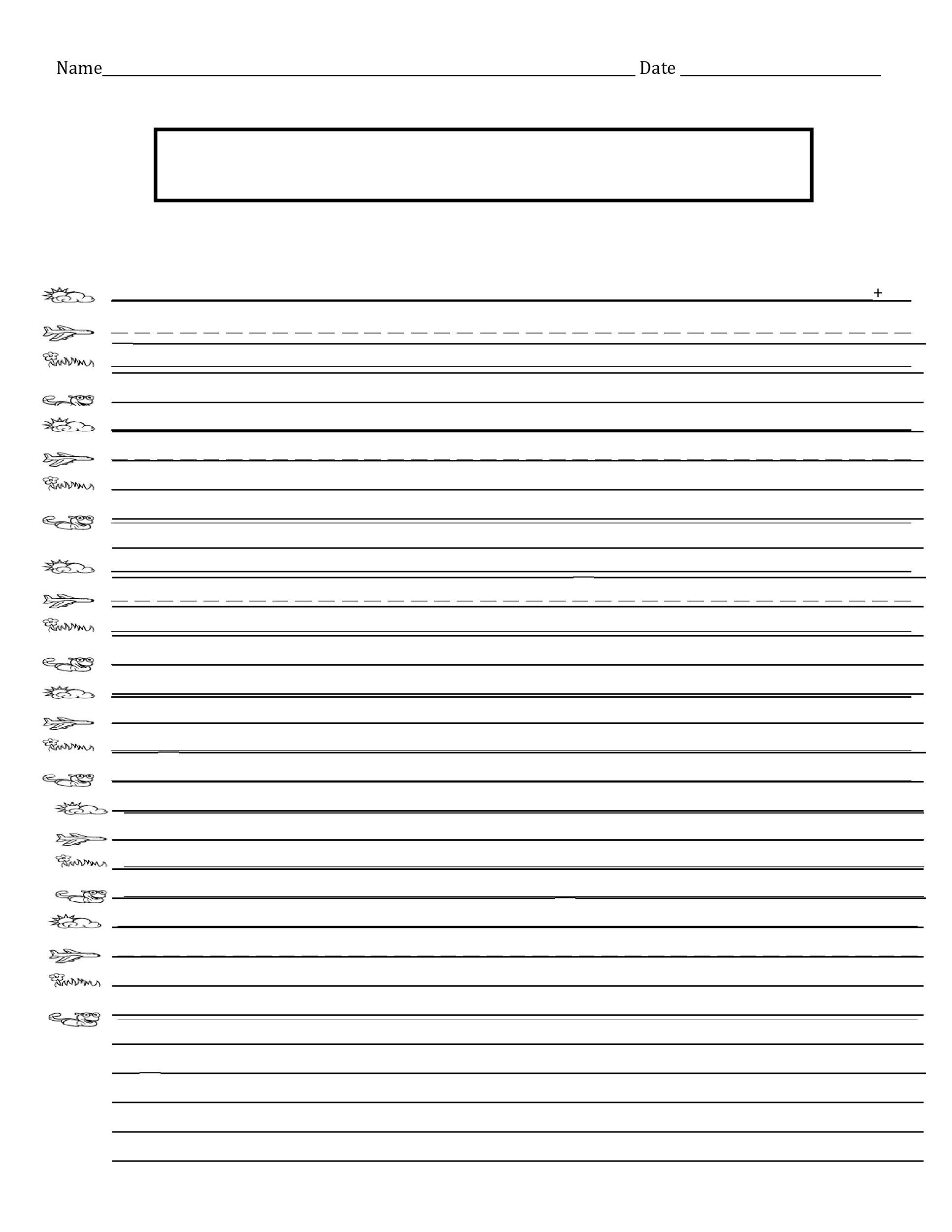 Printable Blank How To Writing