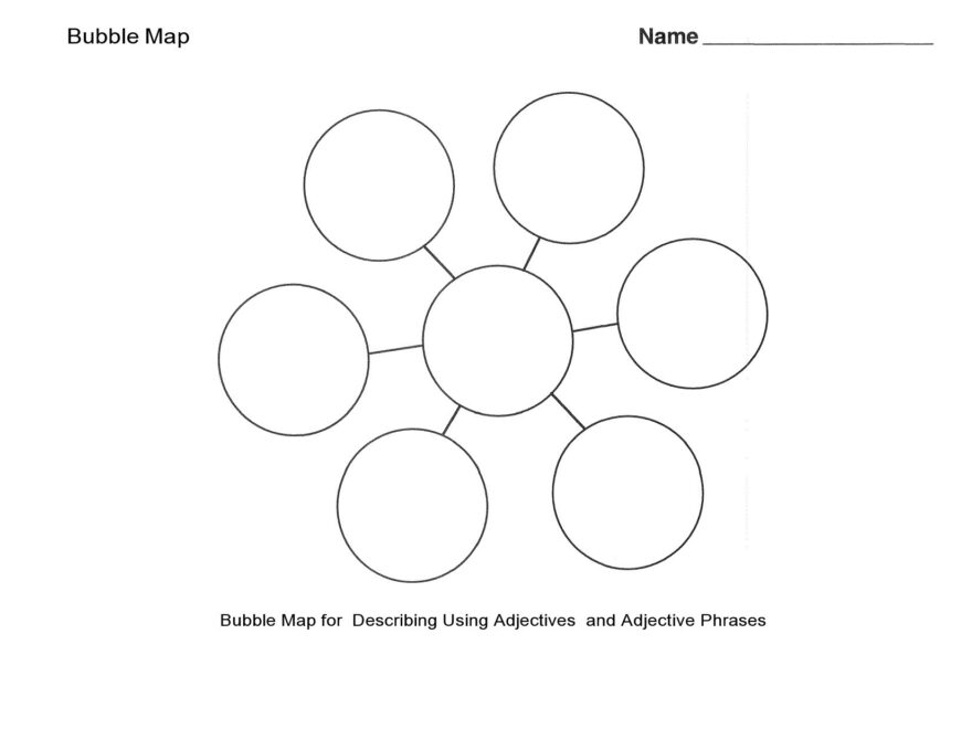 39 Printable Bubble Map Templates Word PDF PowerPoint