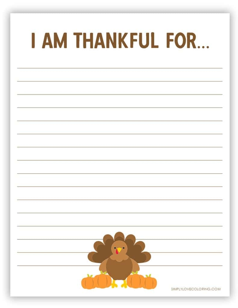 44 Thanksgiving Printables Free PDF Activities For Kids Simply Love Coloring