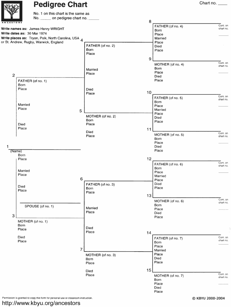 5 Generation Dog Pedigree Template Word Fill Online Printable Fillable Blank PdfFiller
