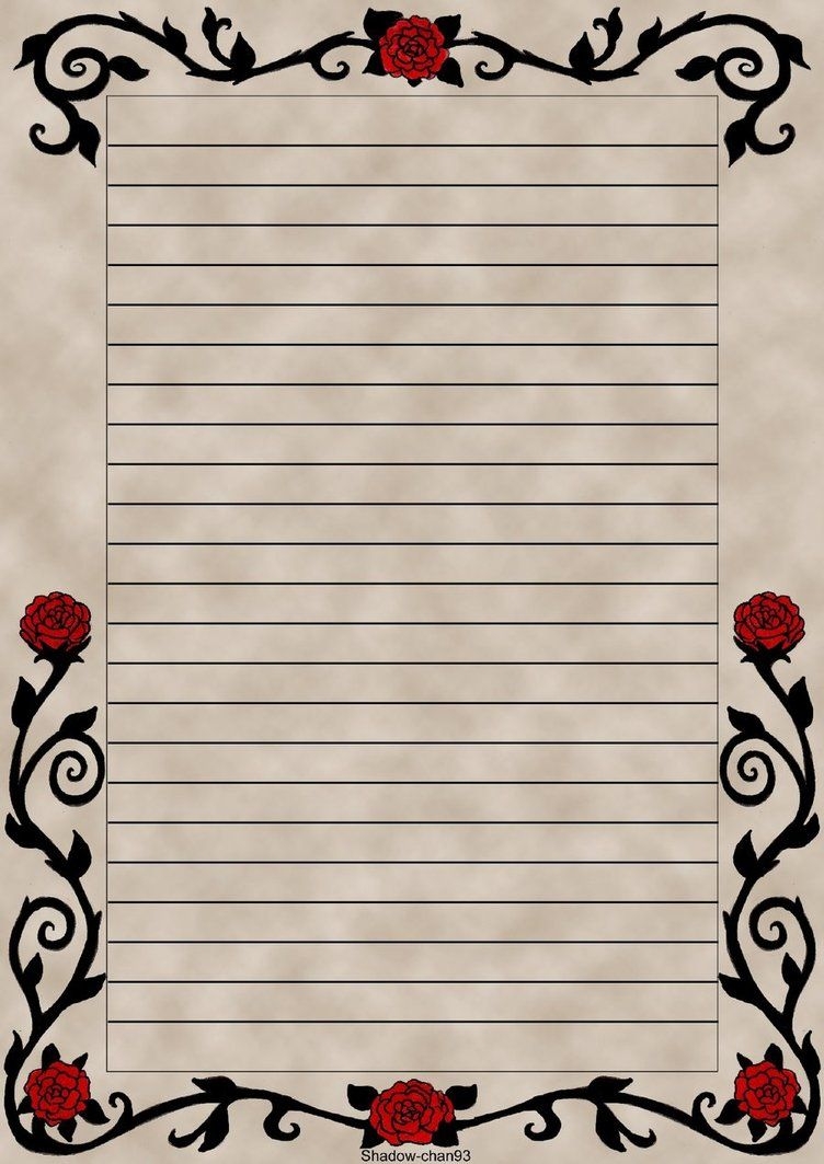 Blank Sheet Paper Typing Printable