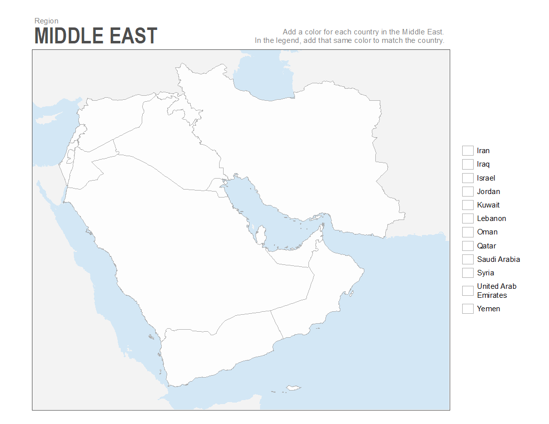 7 Printable Blank Maps For Coloring ALL ESL Worksheets Library