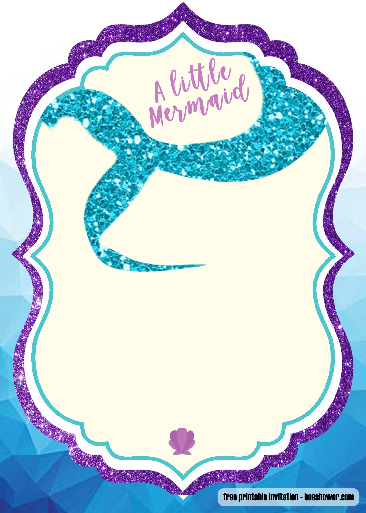9 Mermaid Birthday Party Invitations Ideas Mermaid Birthday Party Invitations Mermaid Birthday Invitations