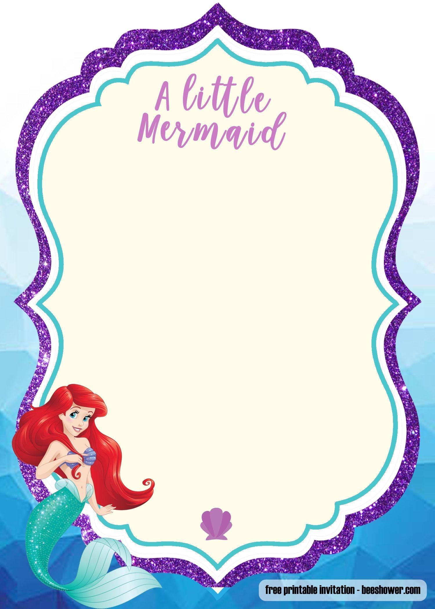 9 Mermaid Birthday Party Invitations Ideas Mermaid Birthday Party Invitations Mermaid Birthday Invitations