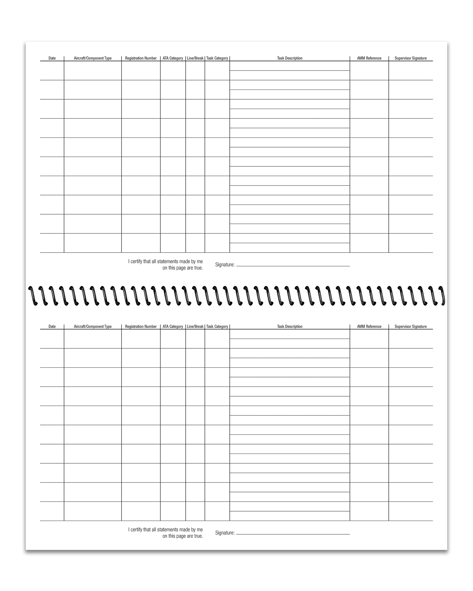 A P AMT Logbook