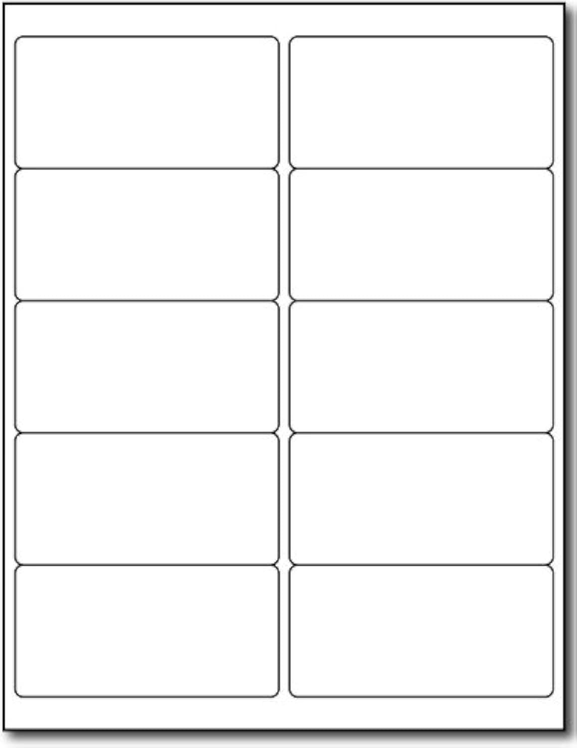 Blank Waterproof Laser Printable Labels