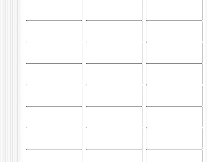 Amazon L Liked 100 Sheets Printable Address Labels 1 X 2 5 8 30 Labels Per Sheet Mailing Labels For Envelopes Office Products