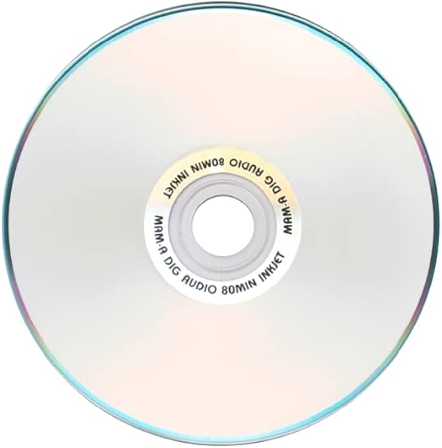 Amazon MAM A Mitsui Digital Audio Silver Inkjet Printable 80 Minute CD R s 50 Pak In Shrinkwrap Electronics