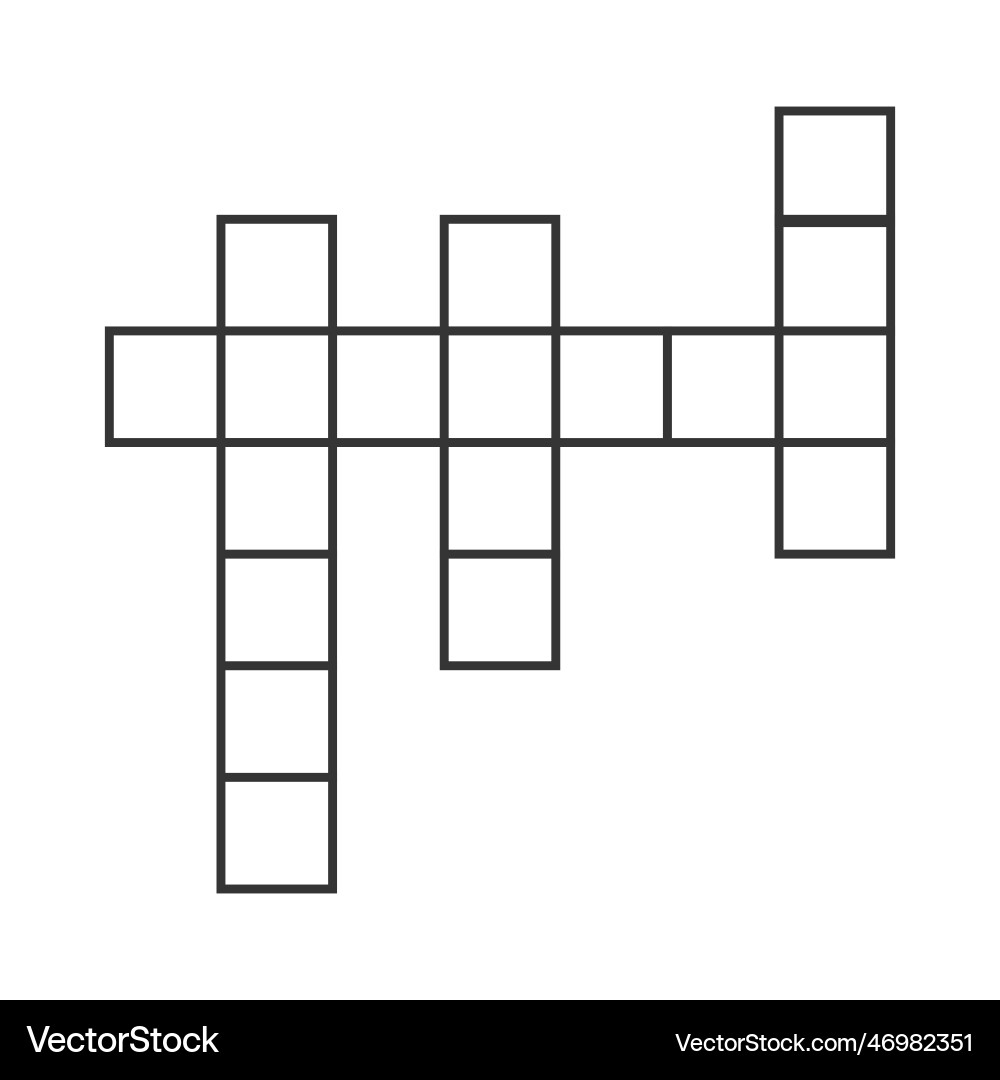 Blank Crossword Puzzle Grids Printable