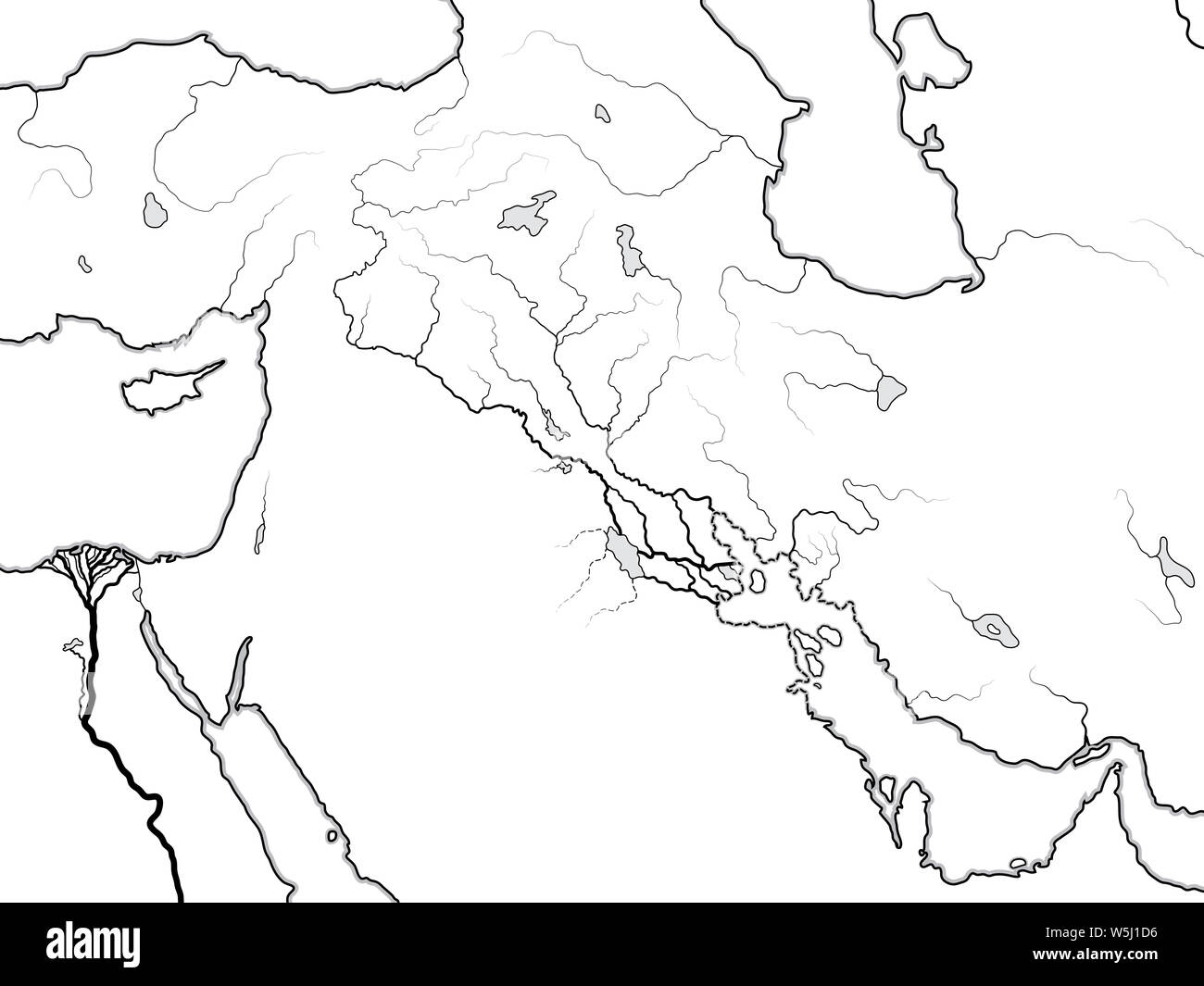 Ancient Civilization Map Cut Out Stock Images Pictures Alamy