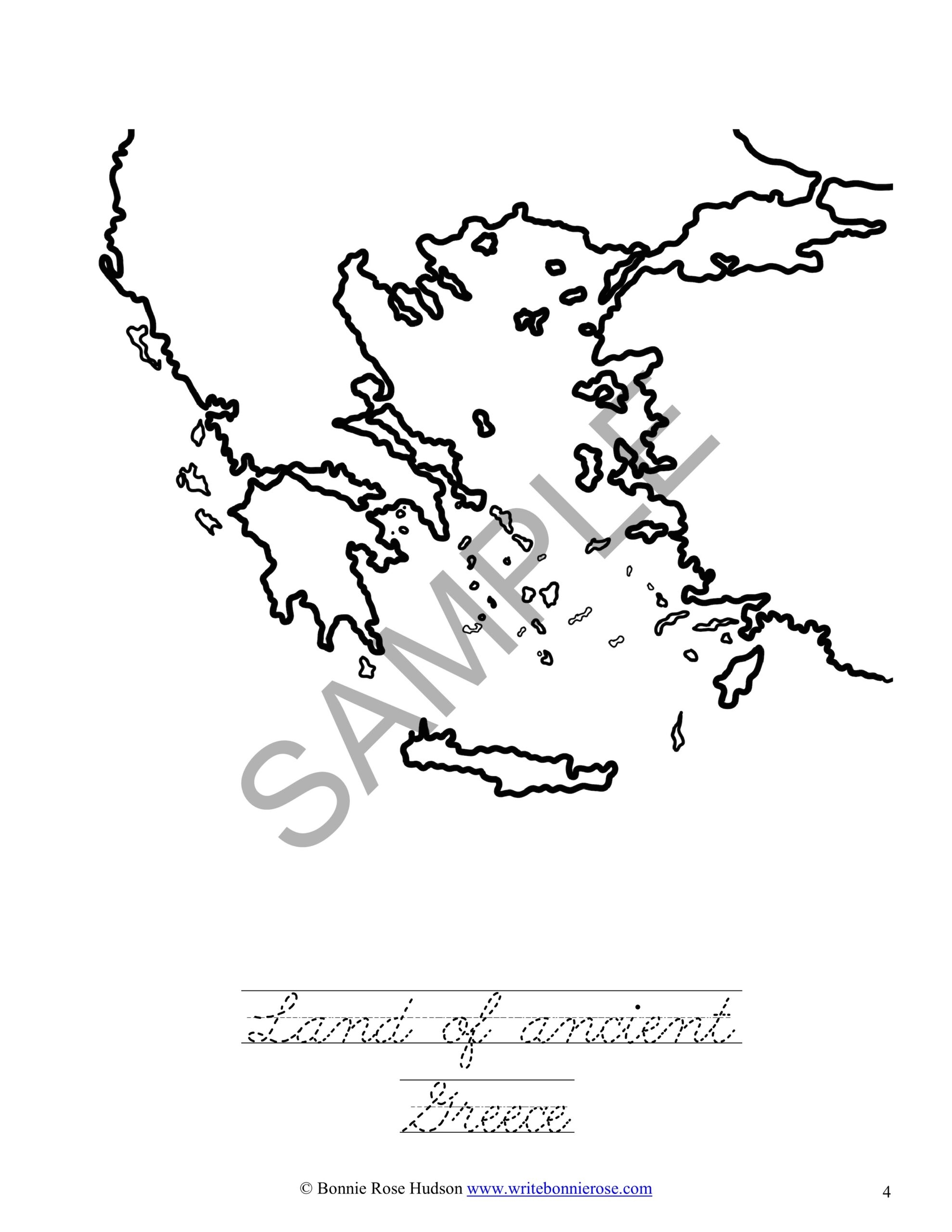 Ancient History Coloring Book Greece Level C Made By Teachers