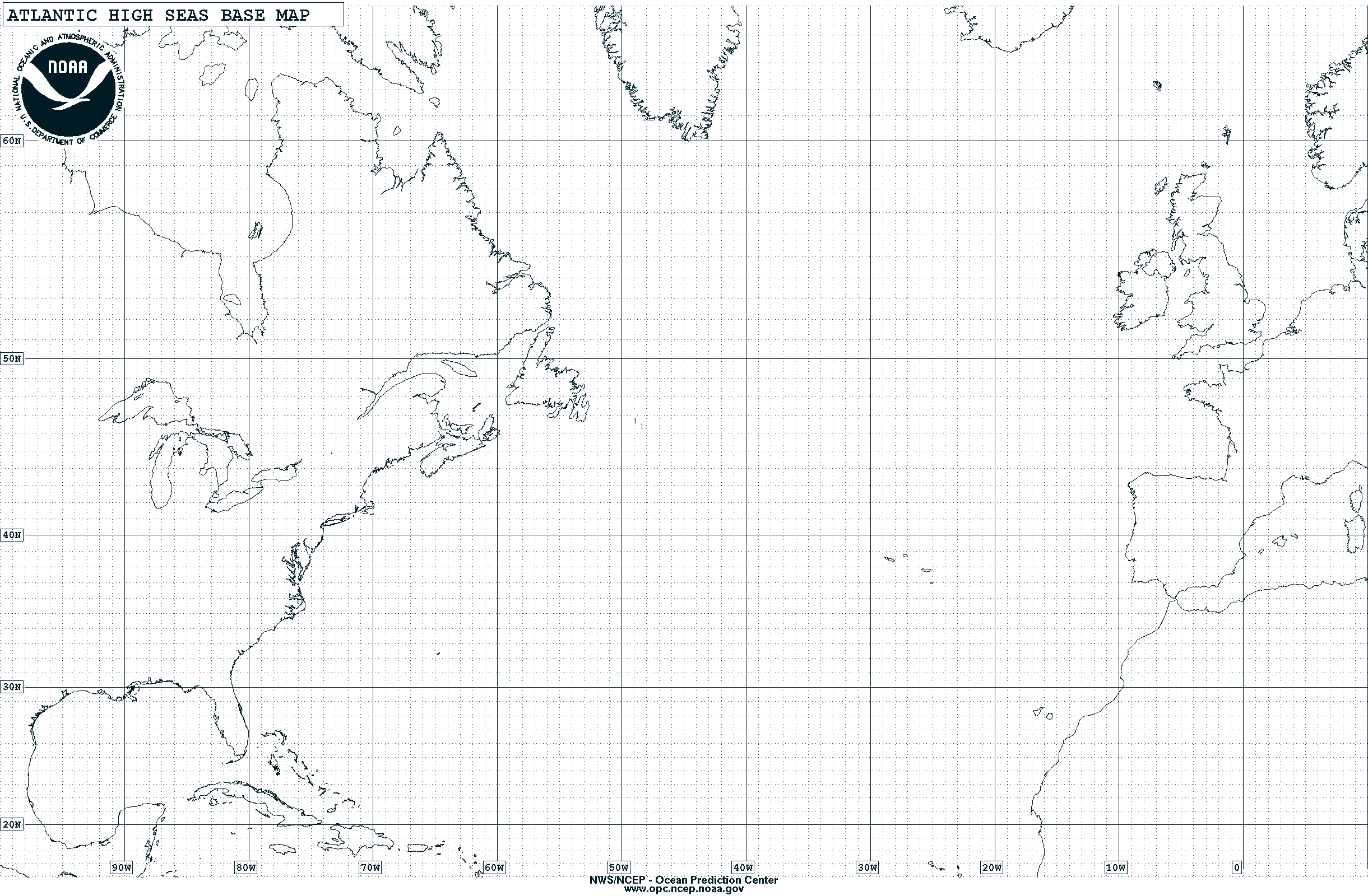 Blank Mid Atlantic Map Printable