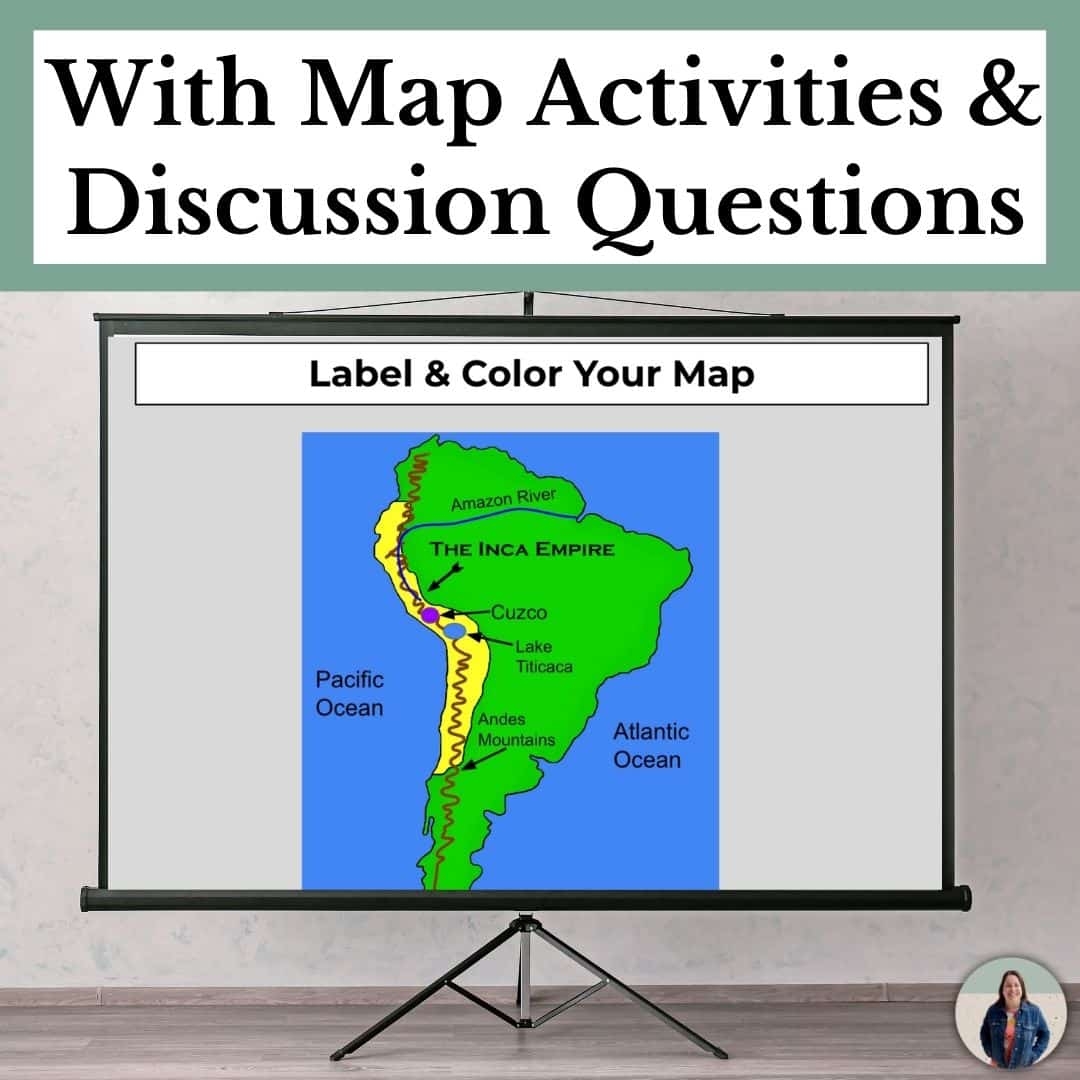 Blank Printable Map Aztec Empire