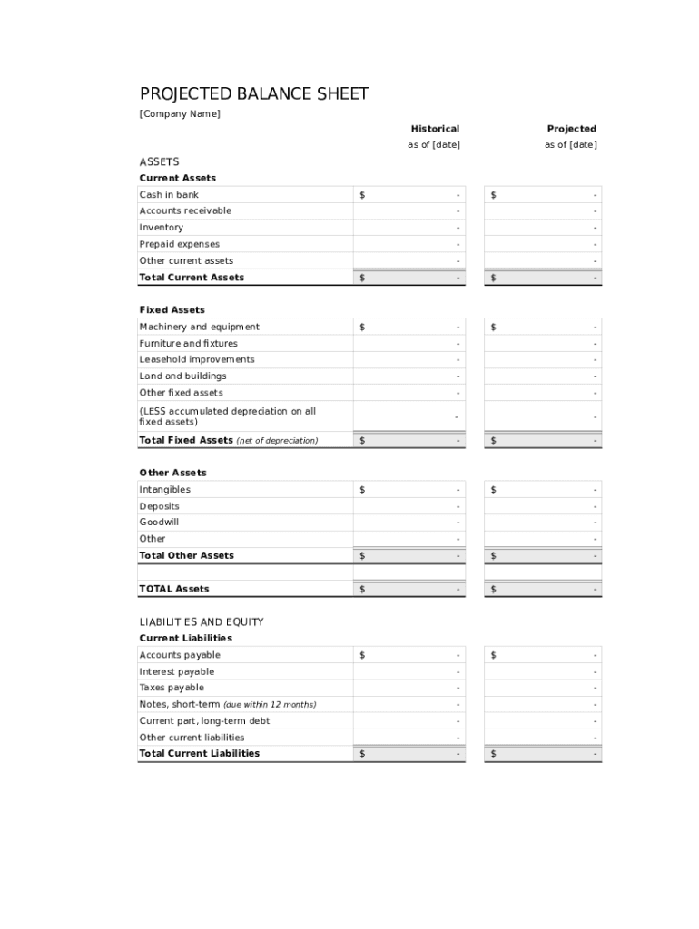 Balance Sheet Template Fillable Fill Online Printable Fillable Blank PdfFiller