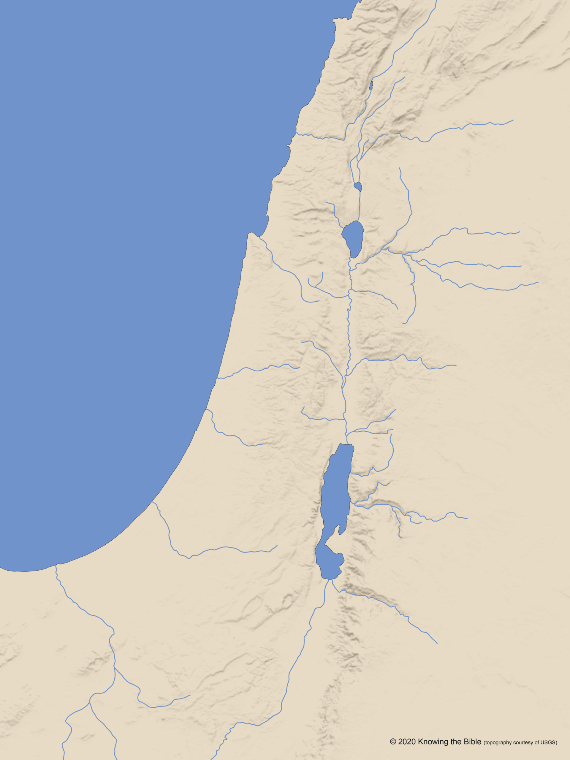 Blank Map Of Israel Printable