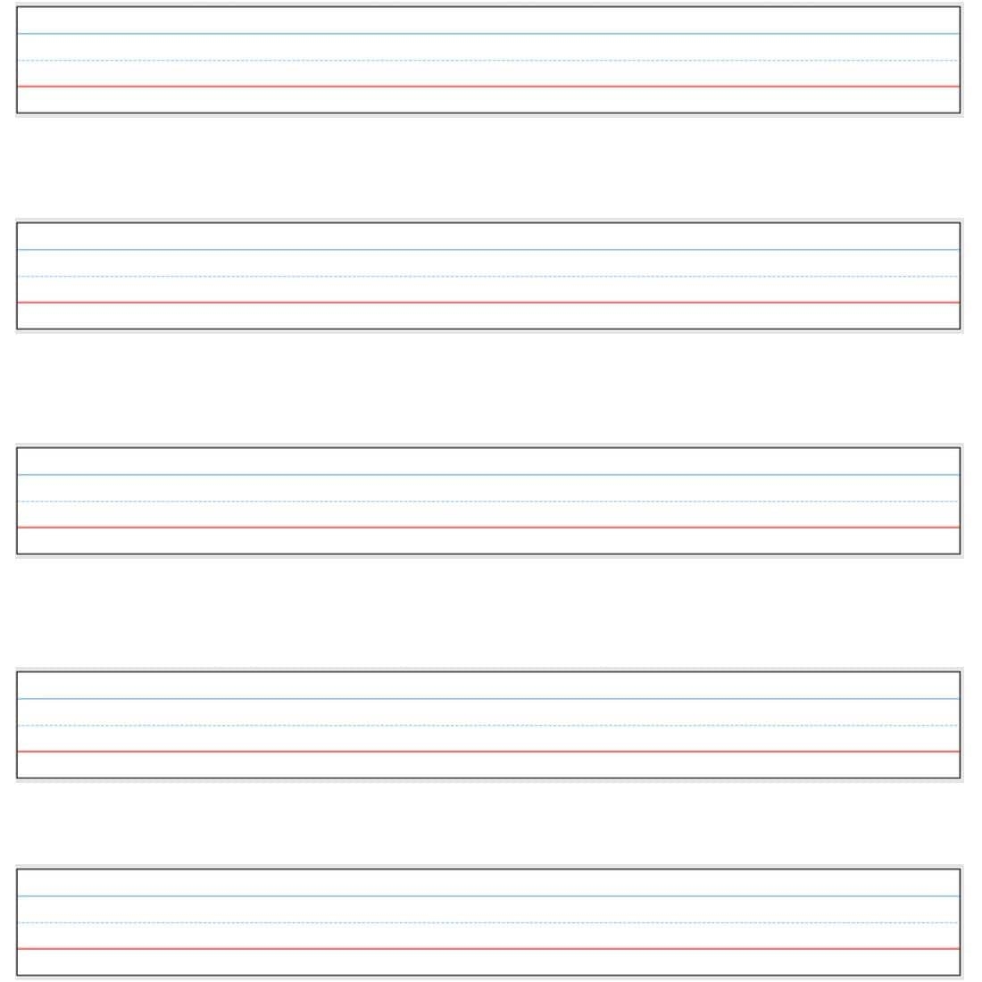 Big Magnetic Sentence Strips By Ashley 5 Count Package 24x3 