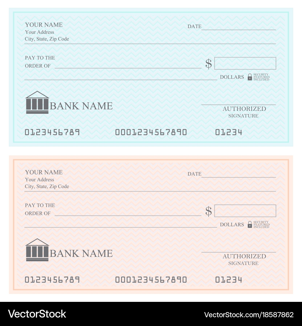 Blank Check Printable To Scale