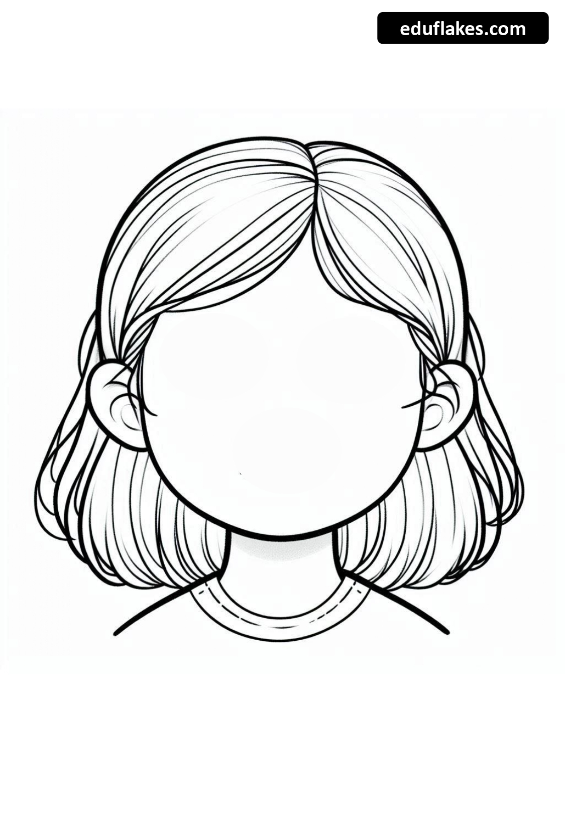 Blank Face Template Printable Free