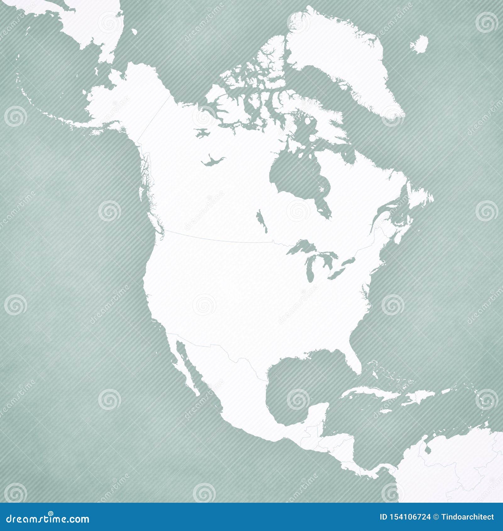 Blank Map North America Stock Illustrations 5 415 Blank Map North America Stock Illustrations Vectors Clipart Dreamstime