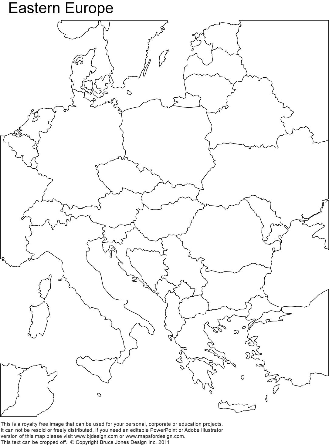 Blank Map Of Europe teacher Made Twinkl Worksheets Library