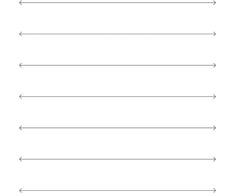 Blank Number Line 24 Cute Free Blank Number Lines Worksheets