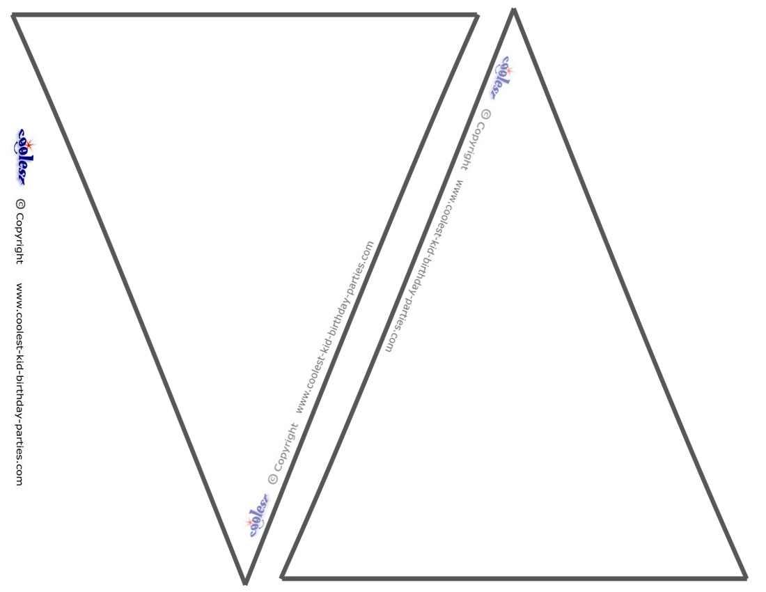 Free Blank Flag Template Printable