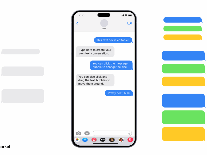 Blank Text Message Templates For Educational And Professional Use