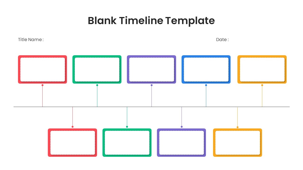 Blank Printable Timeline Of Events