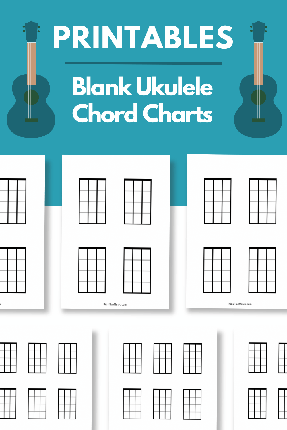 Printable Blank Ukulele Chord Chart