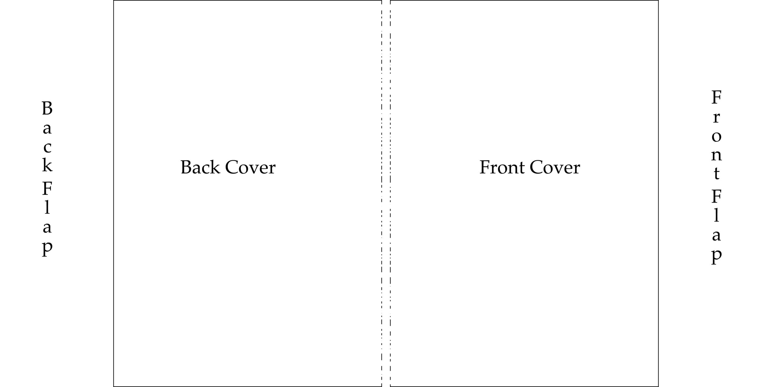 Blank Book Cover Template Printable