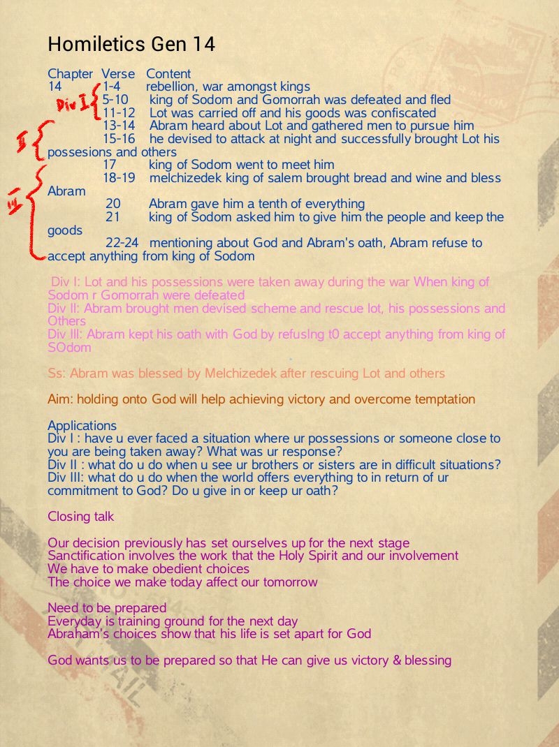 BSF Homiletics Worksheets Library