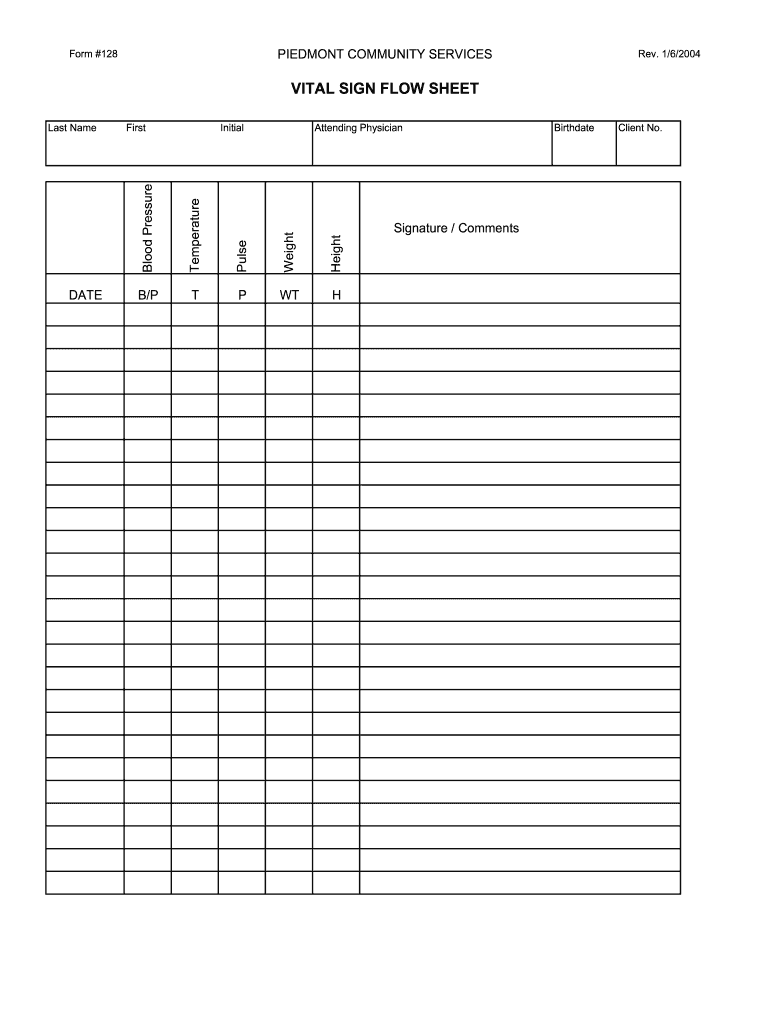 Cna Vitals Sheet Fill Online Printable Fillable Blank PdfFiller
