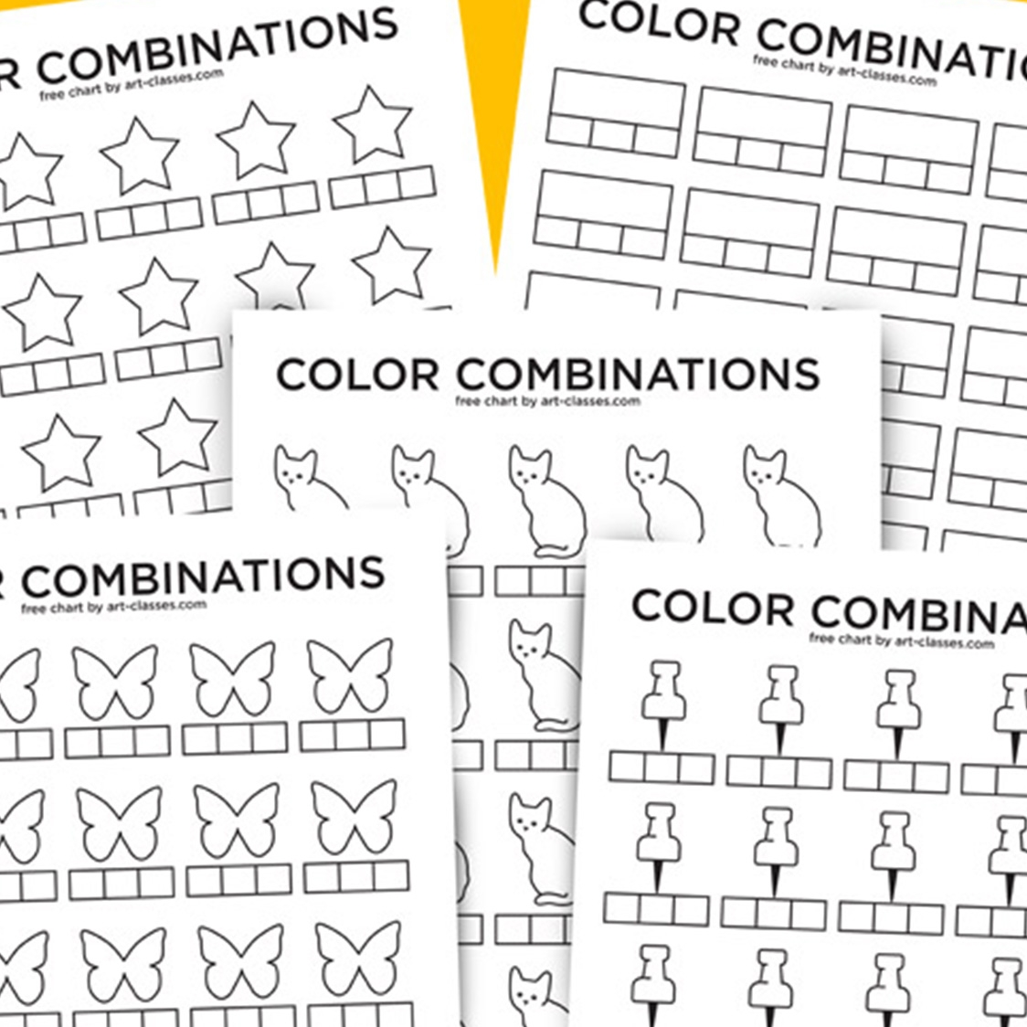 Printable Blank Color Swatch Chart