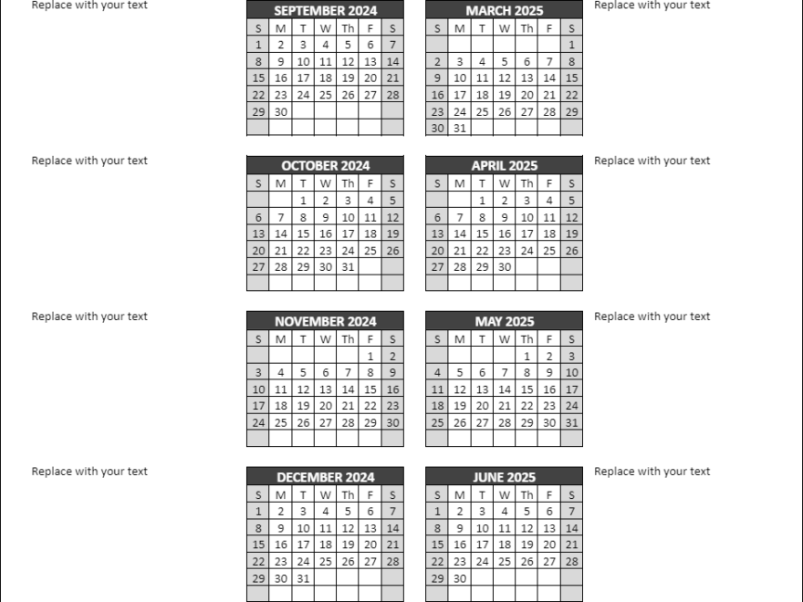 Control Alt Achieve Google Docs Calendar Templates For The 2024 2025 School Year