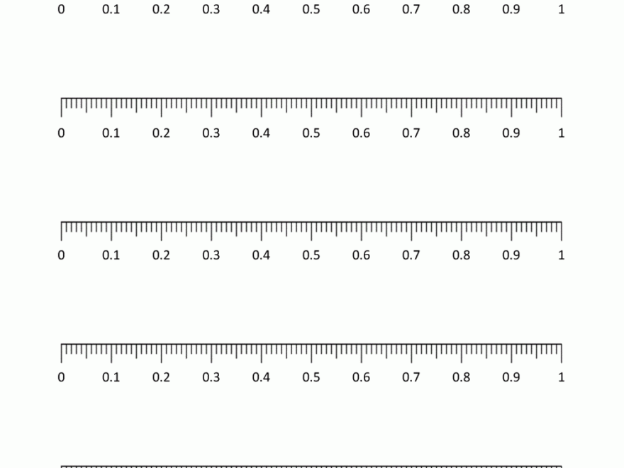 Decimal Number Line