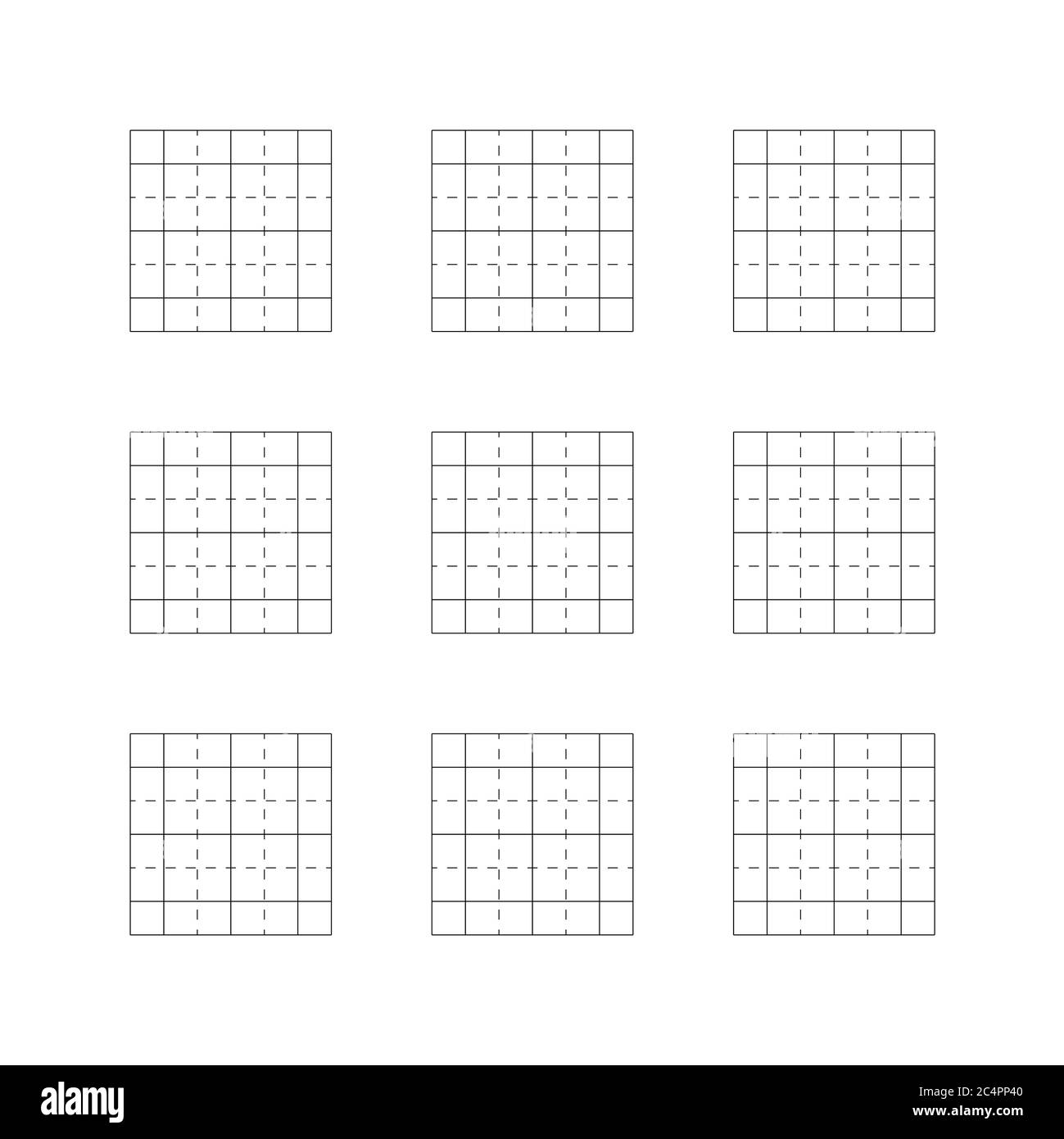 Designer Draft Blank Vector Grid House Floor Layout Interior Project Planner Printable Plan Scheme Template Building Project Stock Vector Image Art Alamy