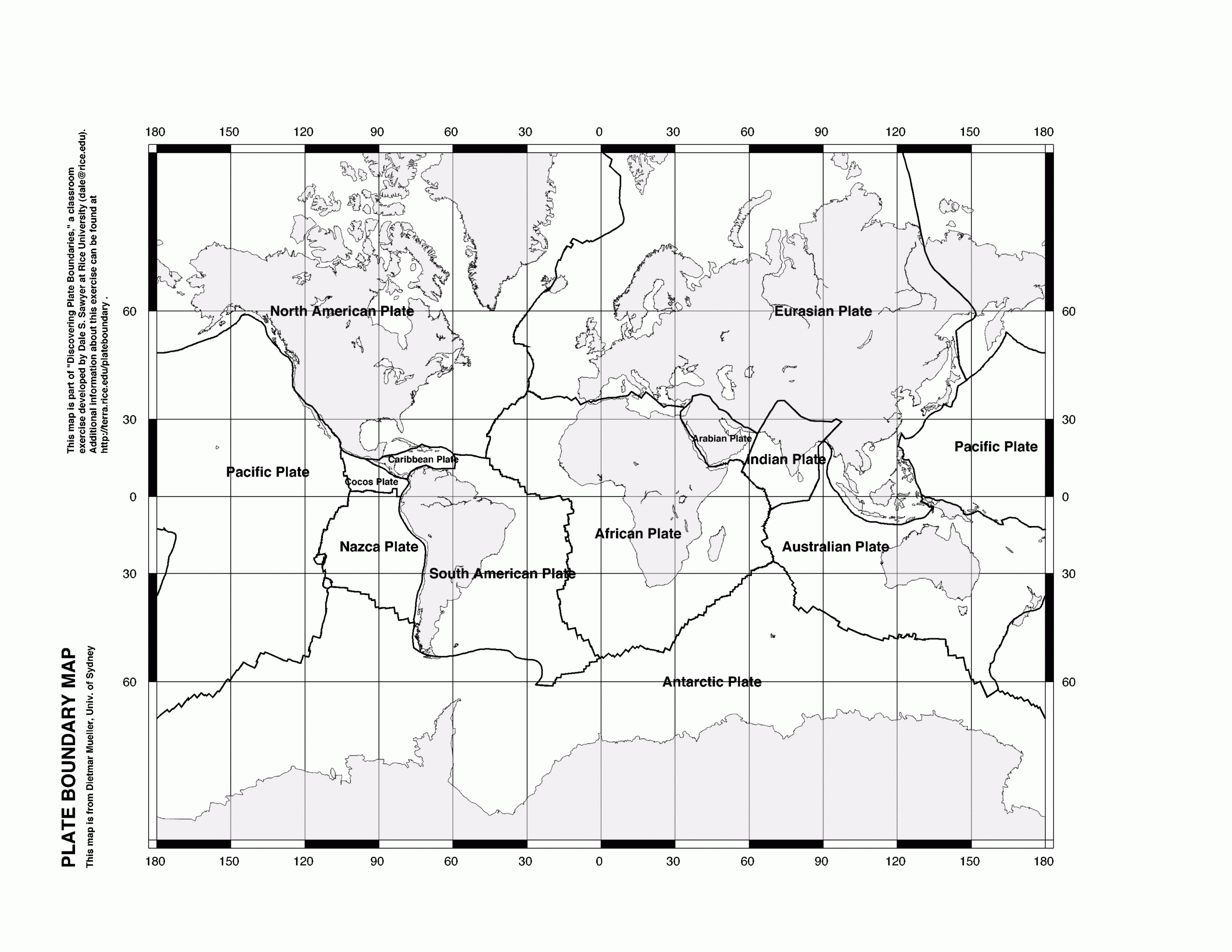 Discovering Plate Boundaries Home