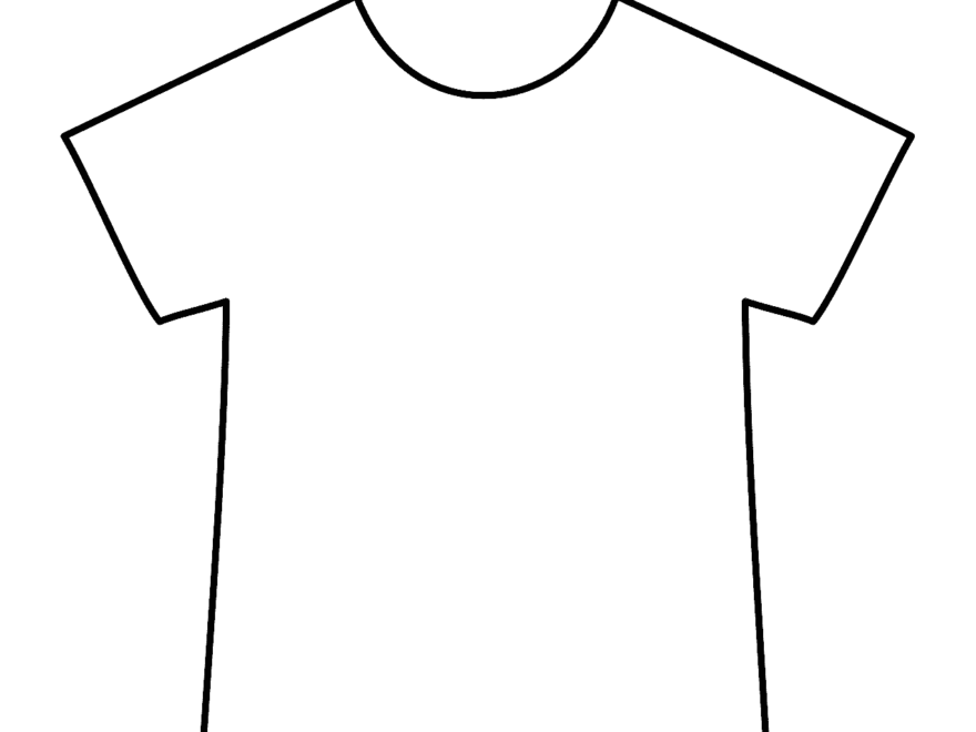 Encourage Creativity And Learning With A Printable T shirt Outline Template