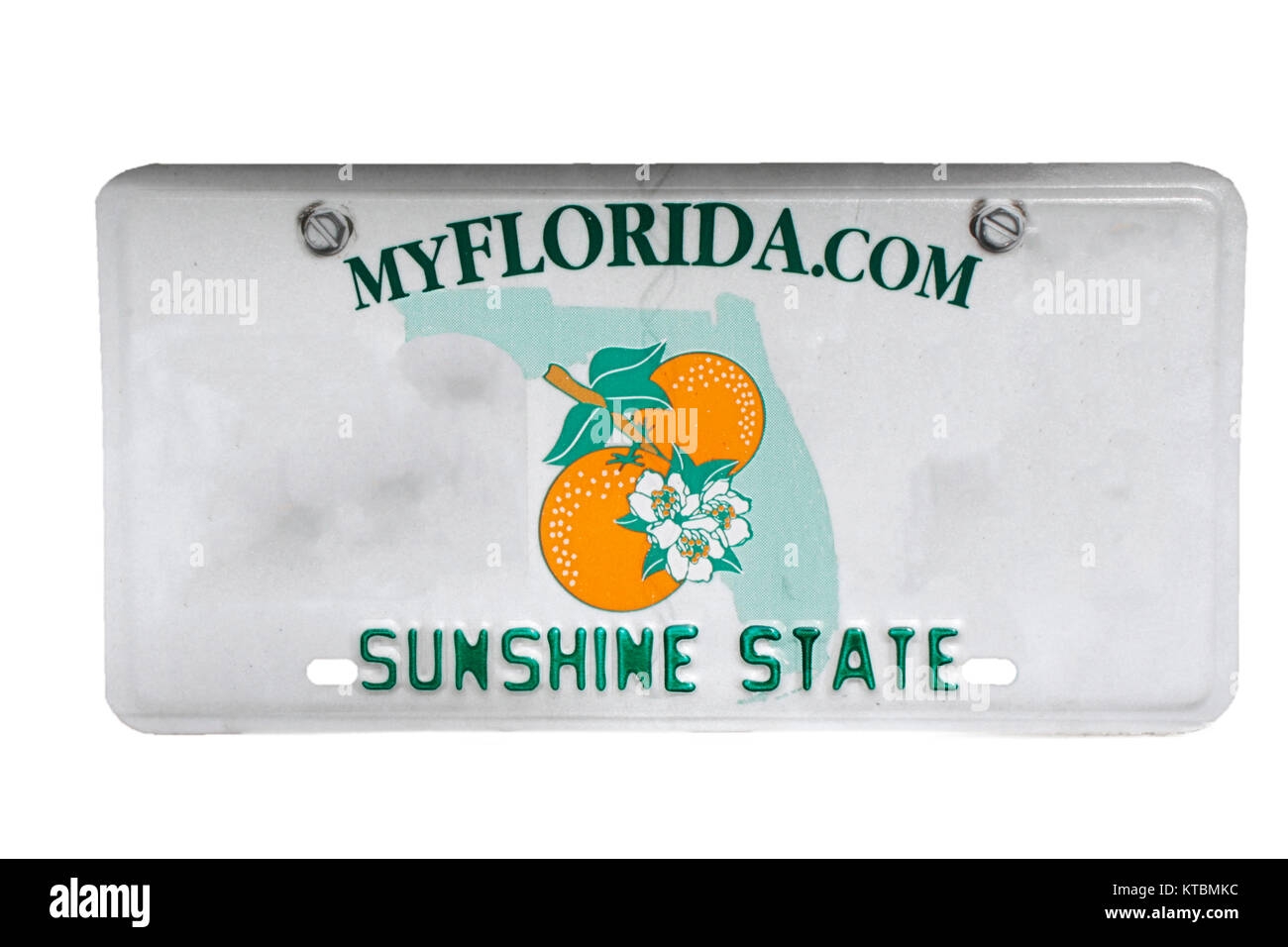 Florida License Plate Blank Hi res Stock Photography And Images Alamy