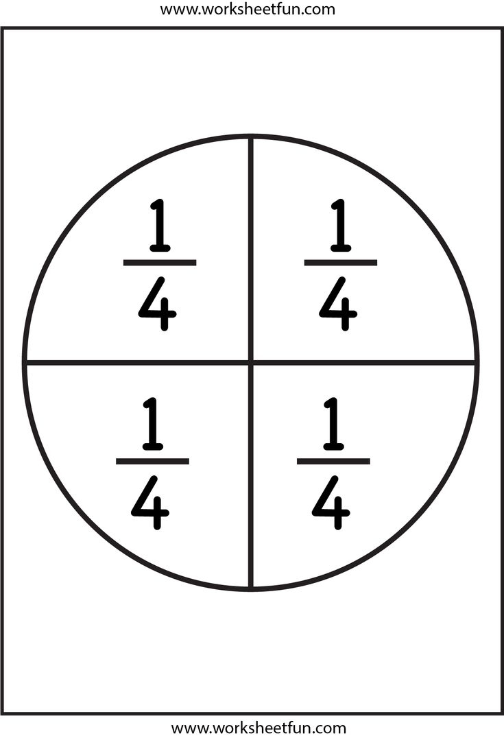 Fraction Circles Template Printable Fraction Circles 11 Worksheets FREE Printable Worksheets