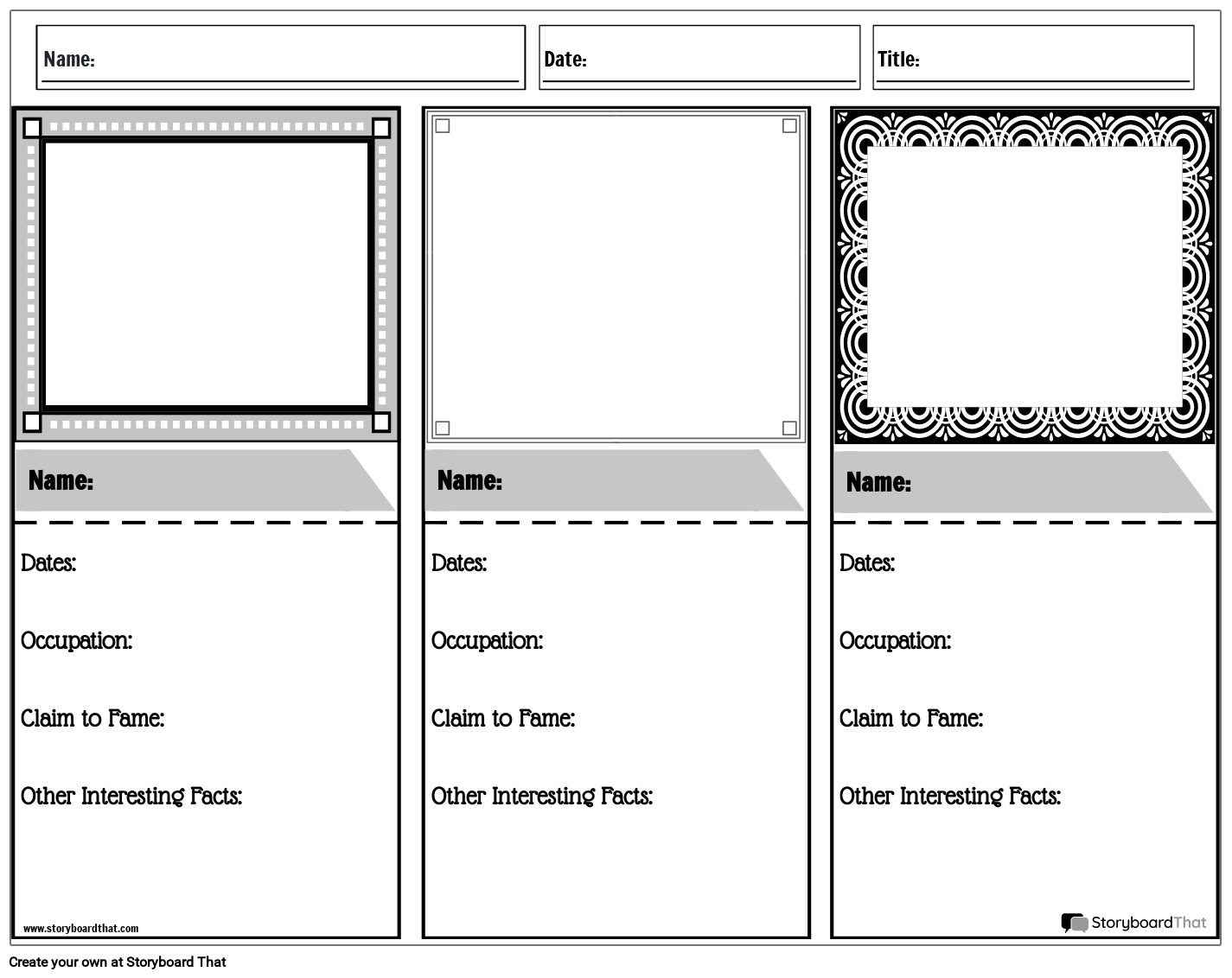 Free Printable Blank Flashcards Template