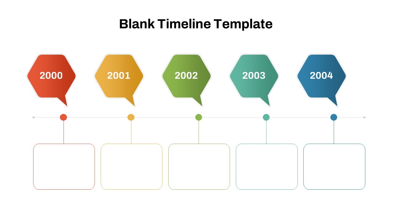Free Blank Timeline For PowerPoint And Google Slides SlideKit