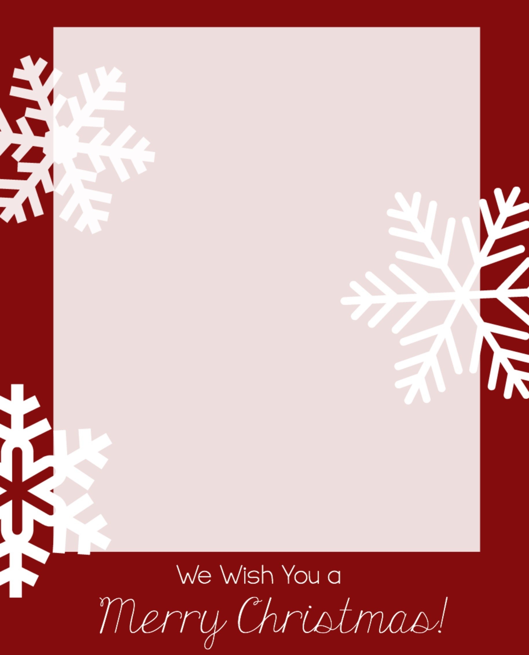 Free Christmas Card Templates Crazy Little Projects