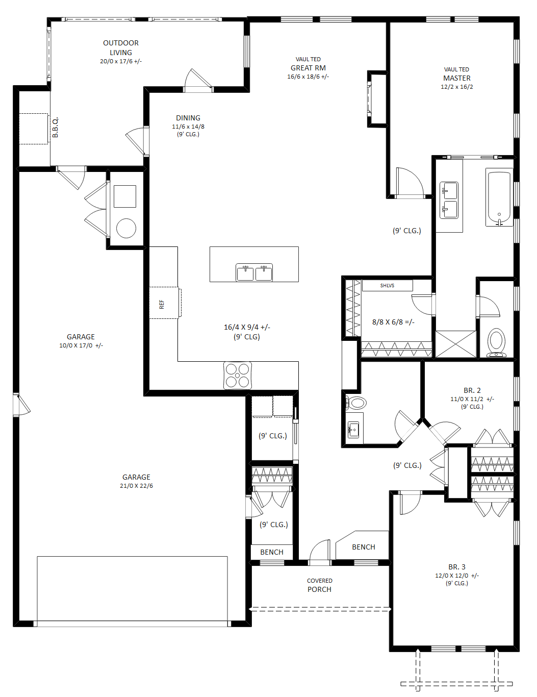 Printable Blank Floor Plan Template