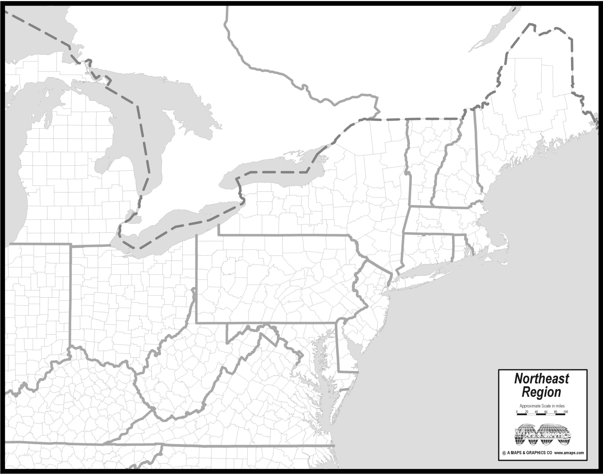 FREE MAP OF NORTHEAST STATES FREE MAP OF NORTHEAST STATES
